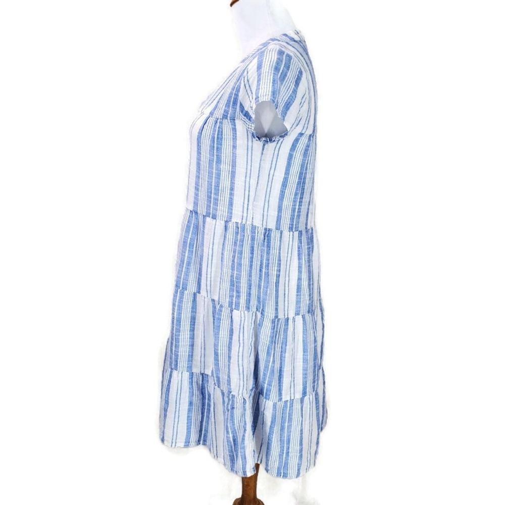 Roller Rabbit Montauk Pamela Cotton Cover-up Shirt Dress Beachy Vacation Cruise - Picture 8 of 14